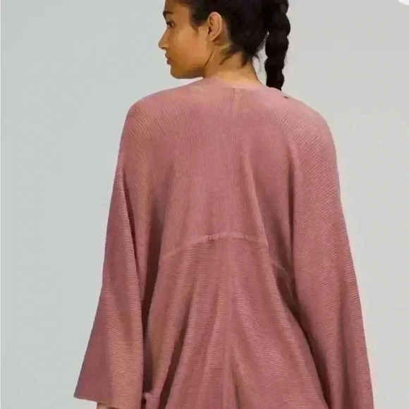 Lululemon Cashlu Knit Textured Wrap - Picture 4 of 7